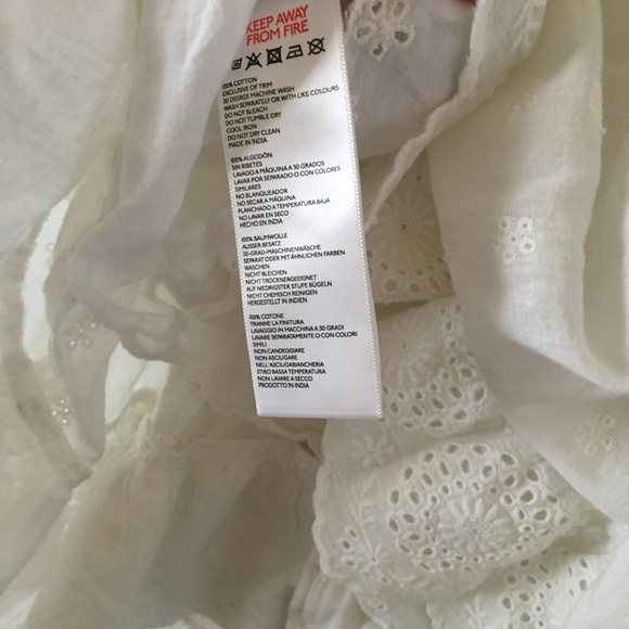 Urban Outfitters White Lace-Up Dress - Picture 14 of 15